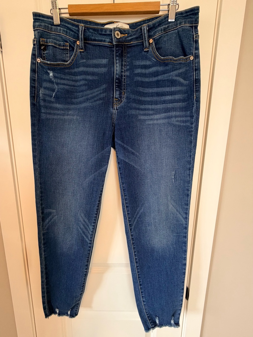 KanCan Medium Blue Ankle Skinny Jeans